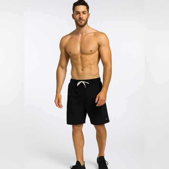 Vuori Ponto Performance Shorts Mens XX-Large Black Heathered 7” Inseam - Picture 1 of 6